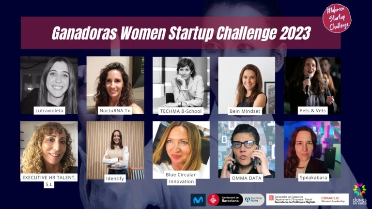 Lorena, ha sido una de las 10 ganadoras del "Women Startup Challenge". 
  El próximo 10 de noviembre participará en el "WomanLiderTIC 2023" con el objetivo de que a través de su ejemplo y compartiendo su experiencia, sirva de espejo a otras mujeres para que se animen a liderar proyectos en el ámbito TIC. Porque si ellas comparten su conocimiento, promoveremos talento e innovación.